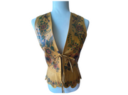 Vintage Char Leather Halter Top Vest